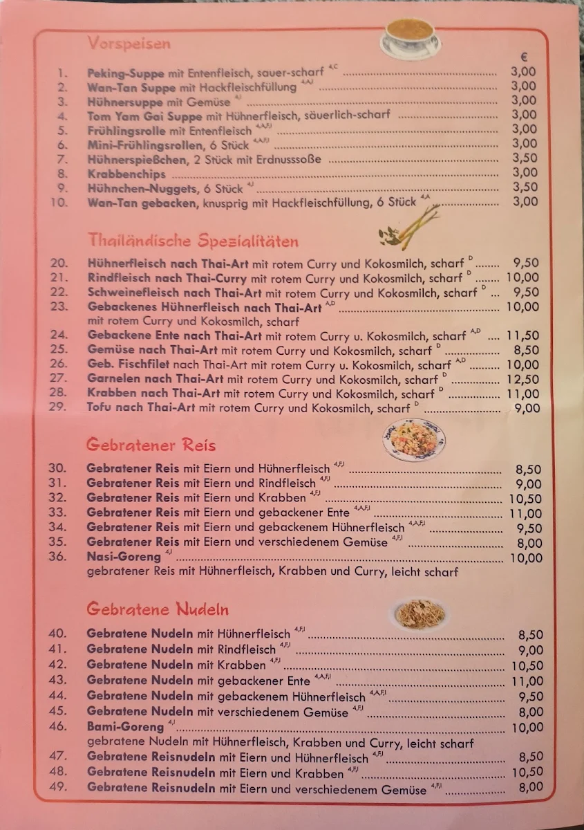 Speisekarte photo 3