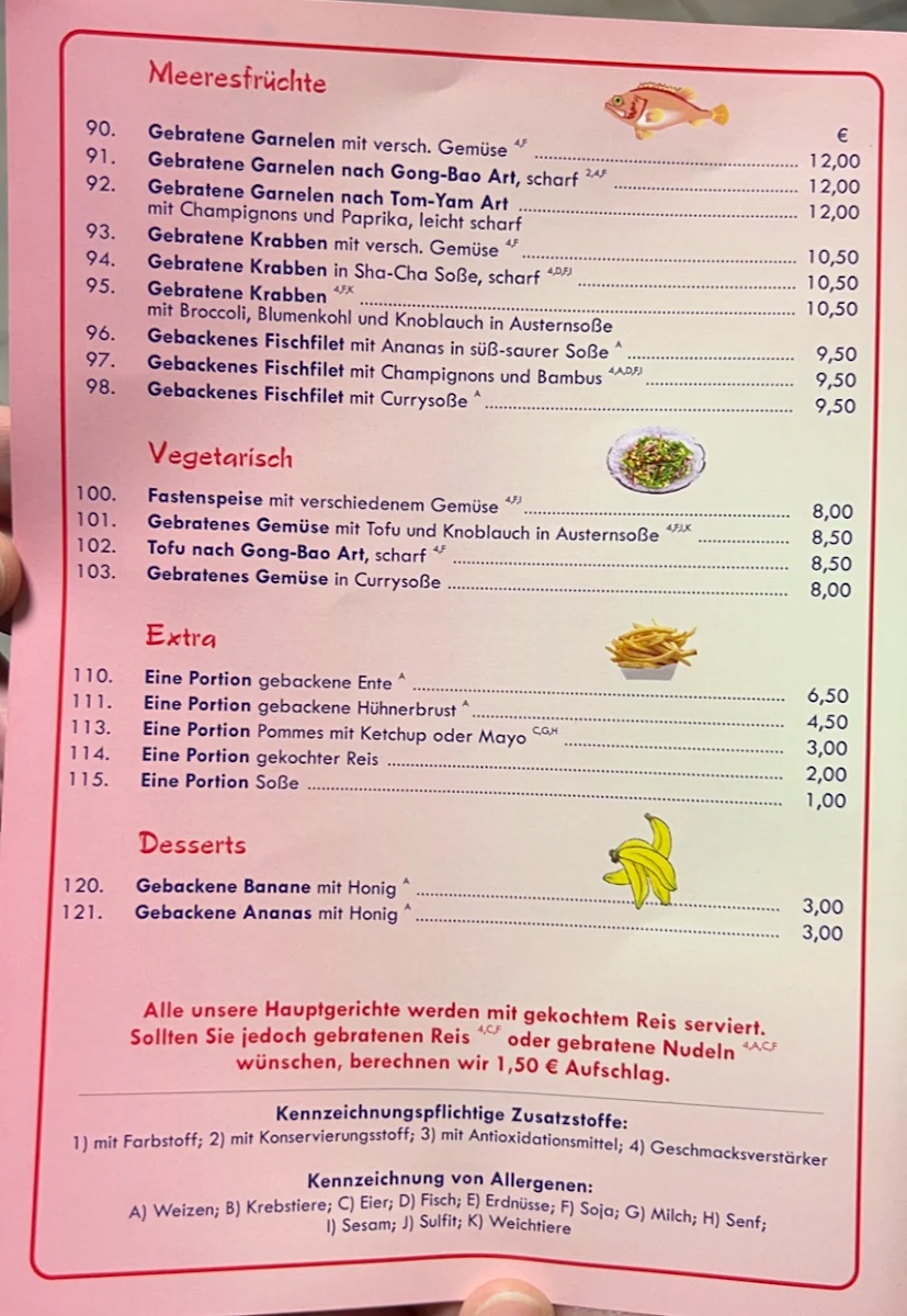 Speisekarte photo 4