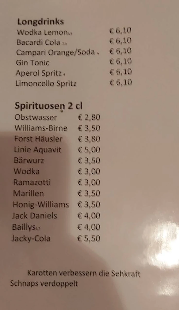 Speisekarte photo 3