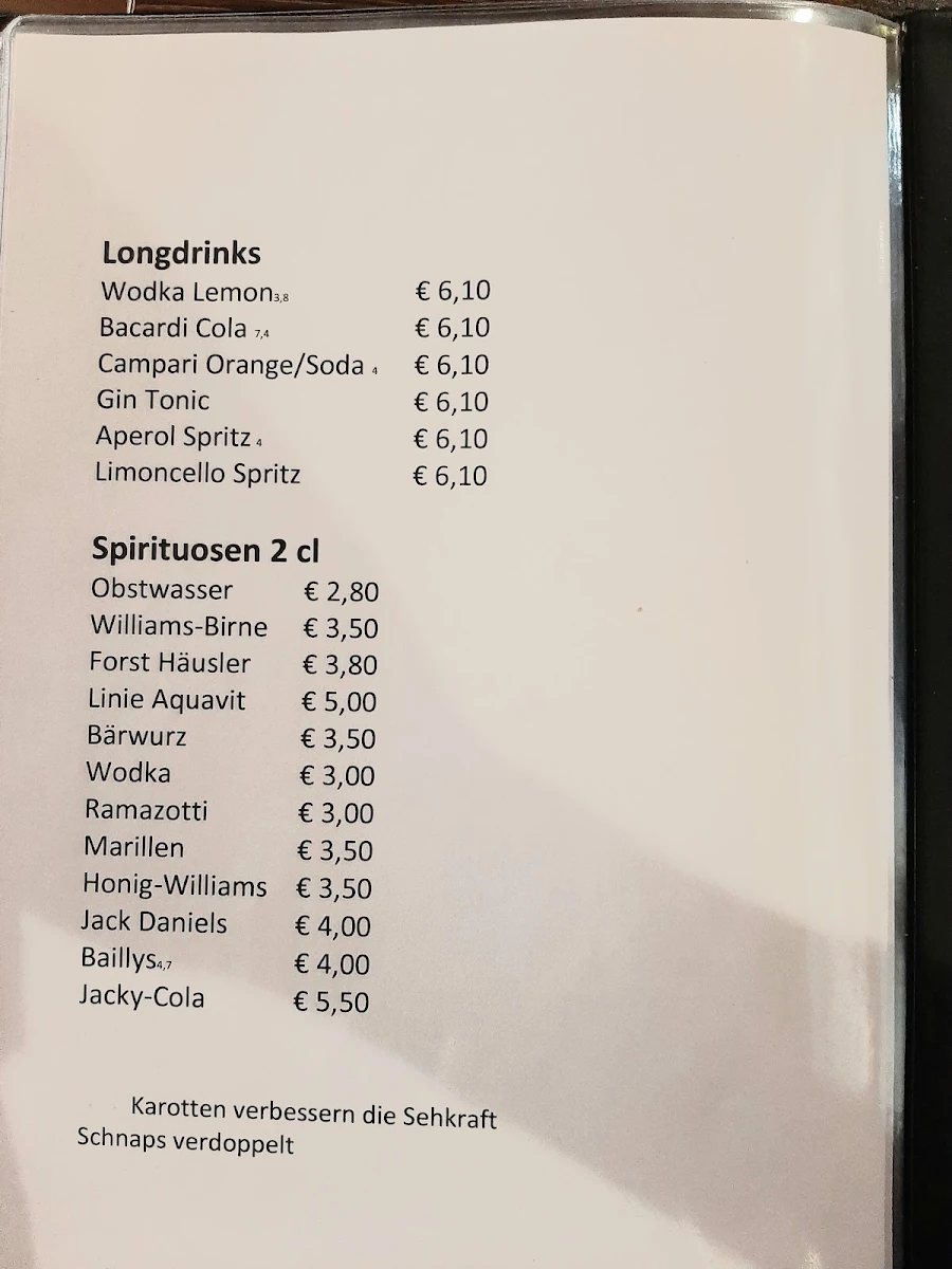 Speisekarte photo 5