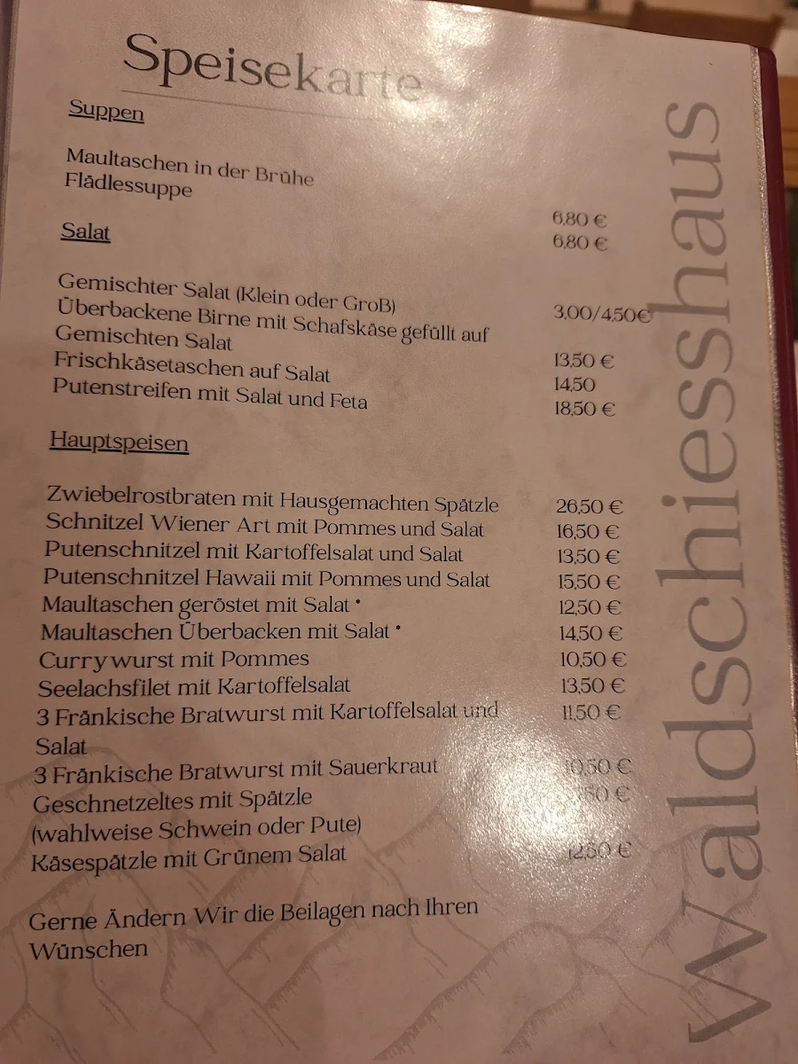 Speisekarte photo 1