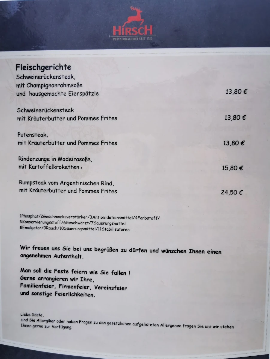 Speisekarte photo 1