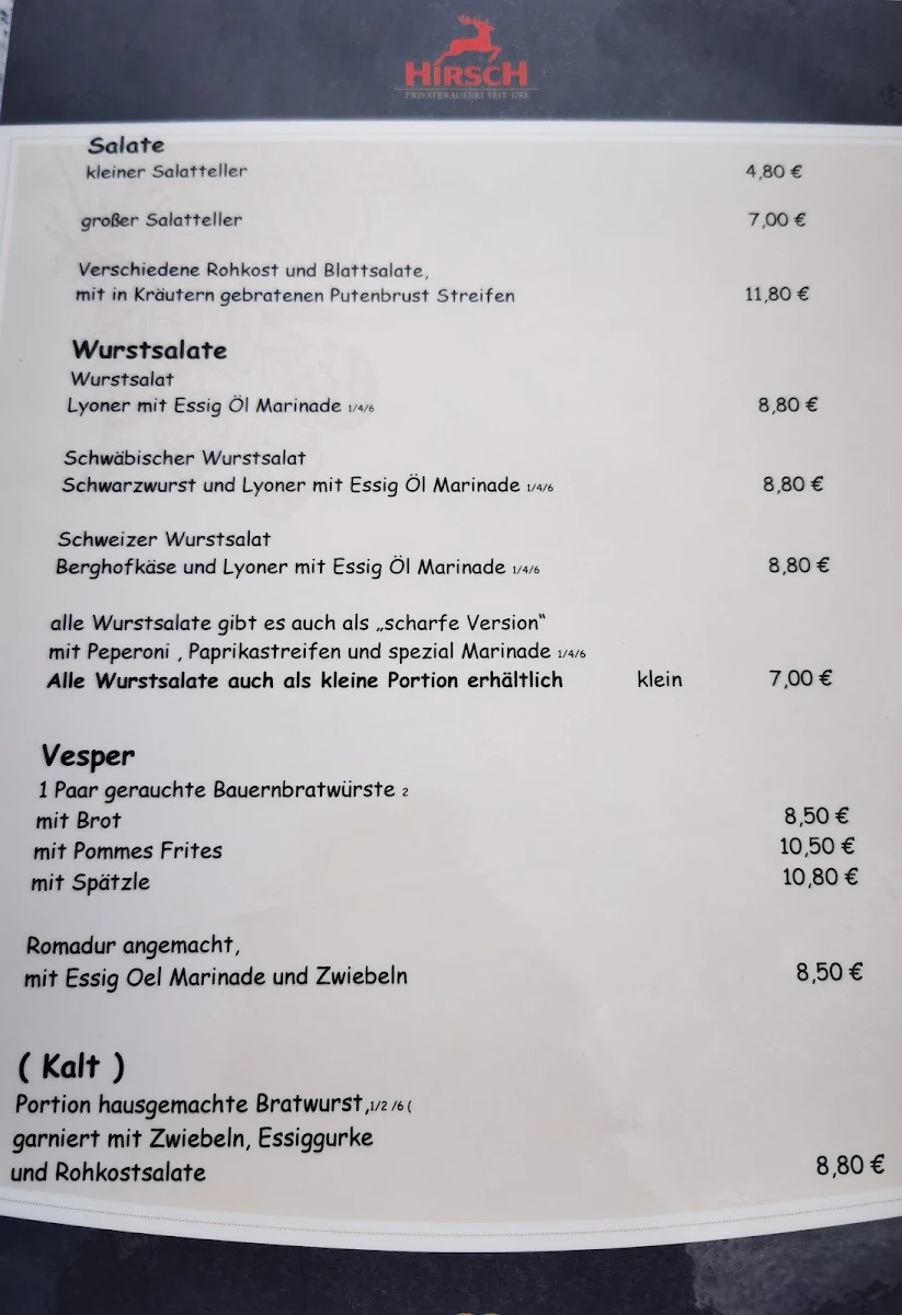 Speisekarte photo 2