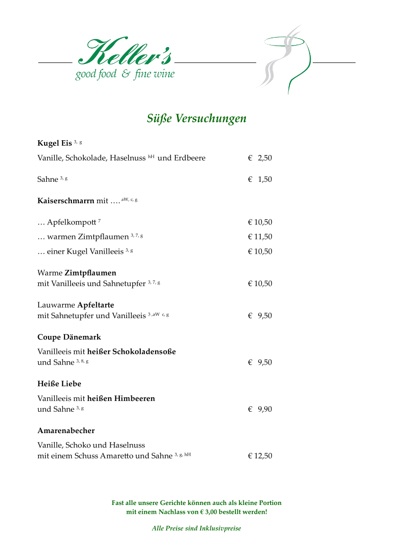 Speisekarte photo 8