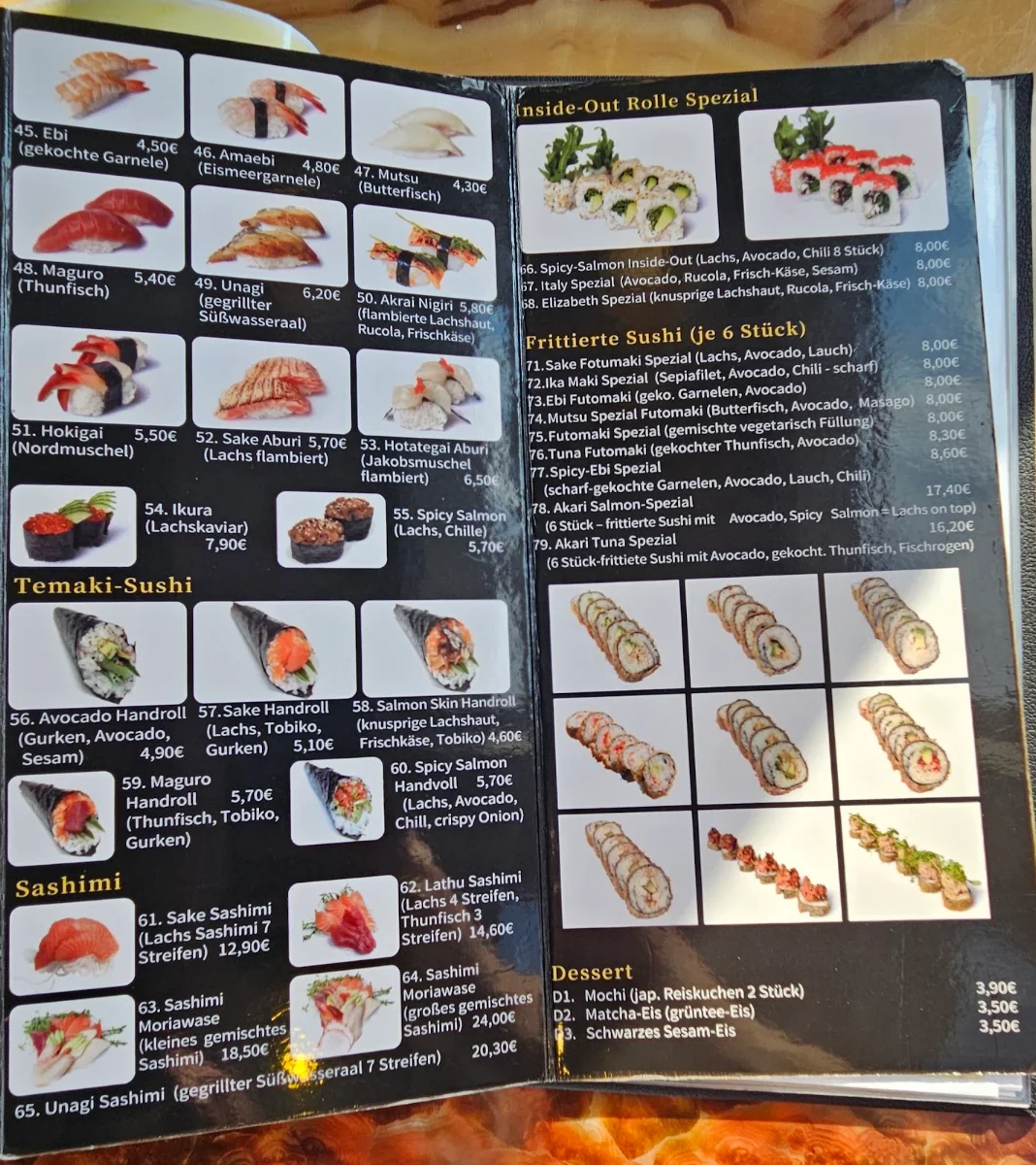 Speisekarte photo 10
