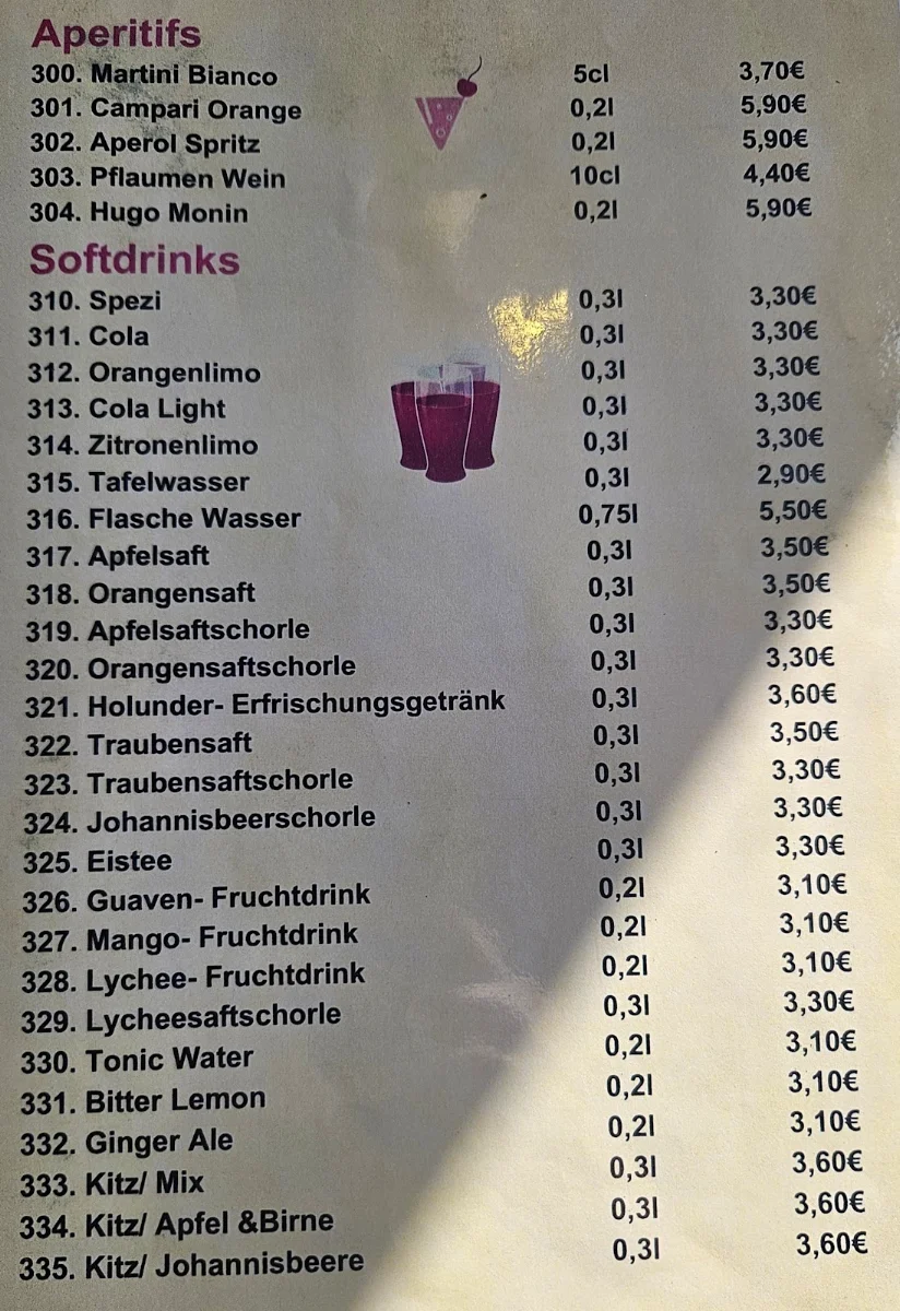 Speisekarte photo 5