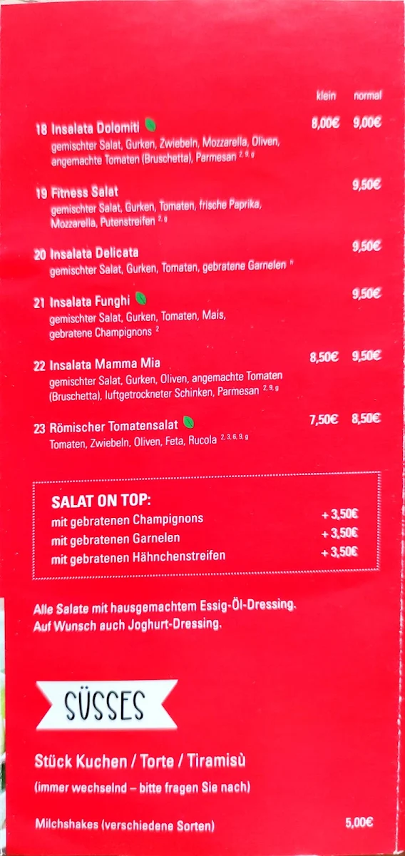 Speisekarte photo 5