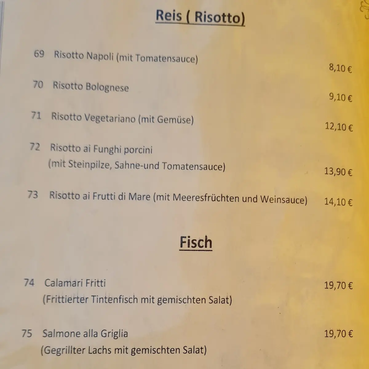 Speisekarte photo 7