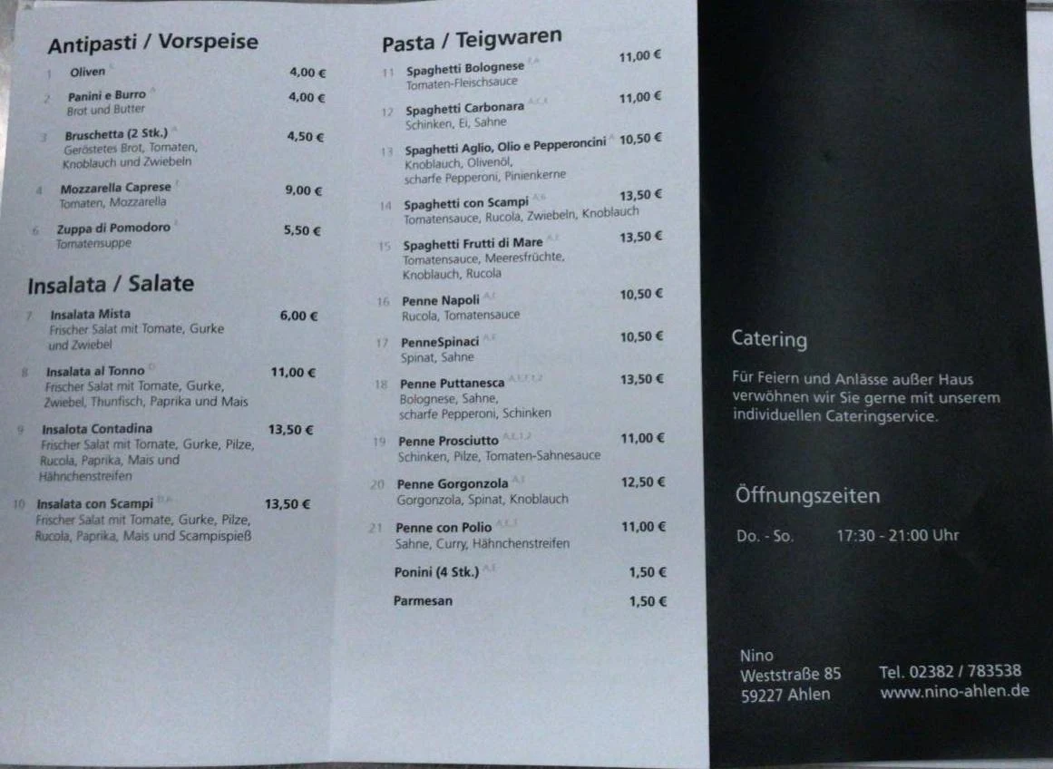 Speisekarte photo 4