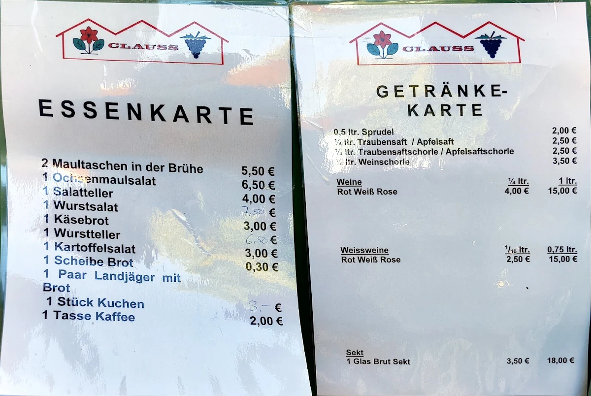 Speisekarte photo 2