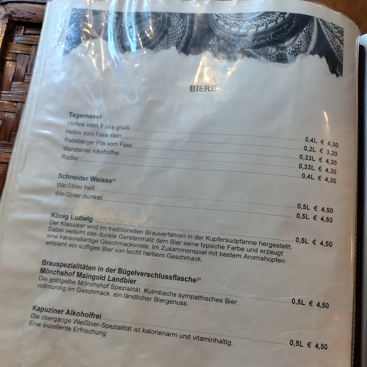 Speisekarte photo 4