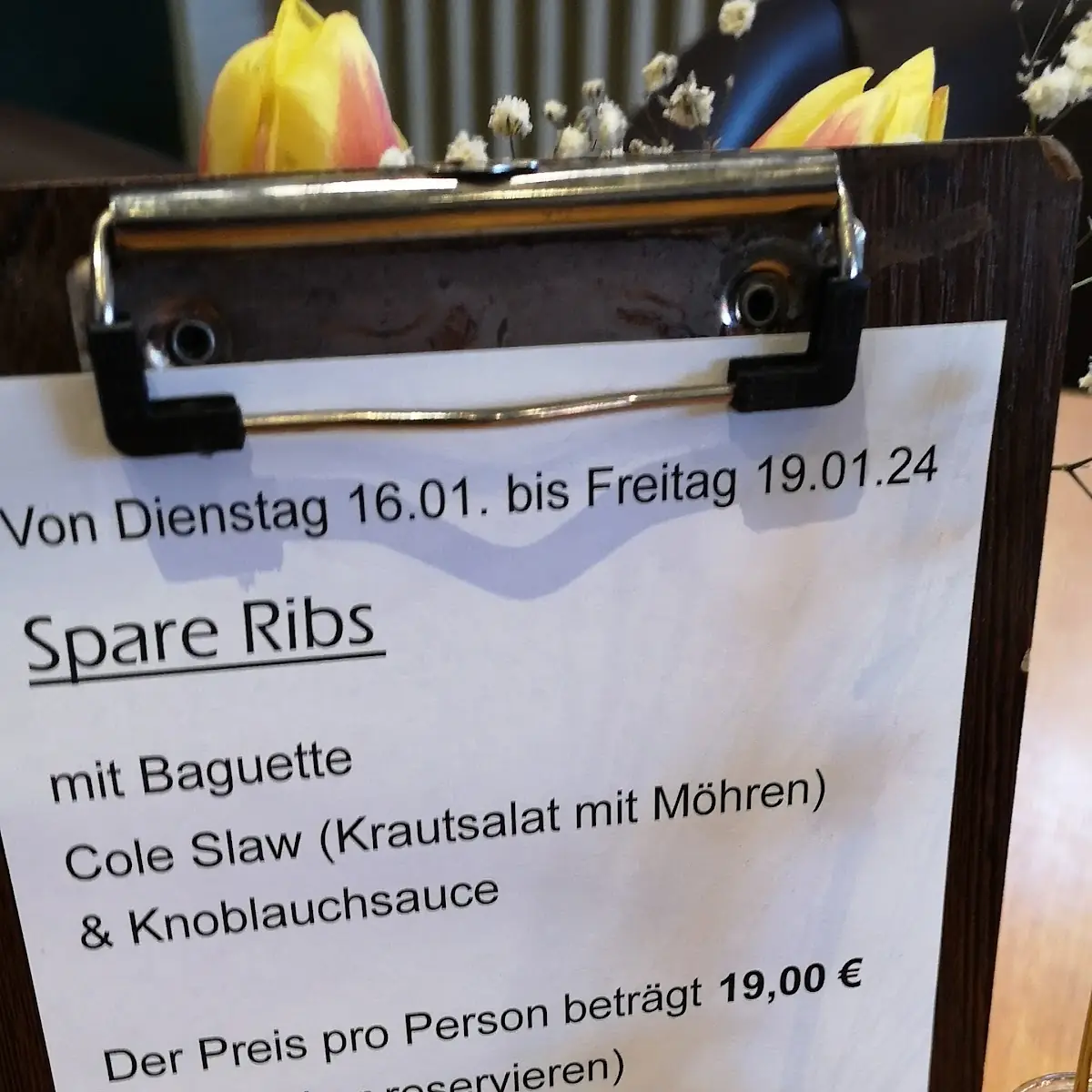 Speisekarte photo 2