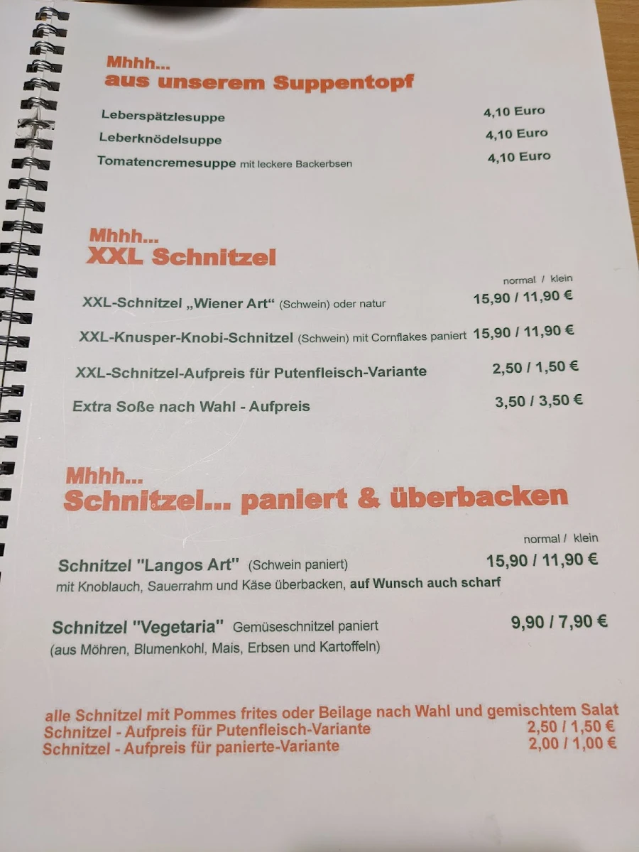 Speisekarte photo 3