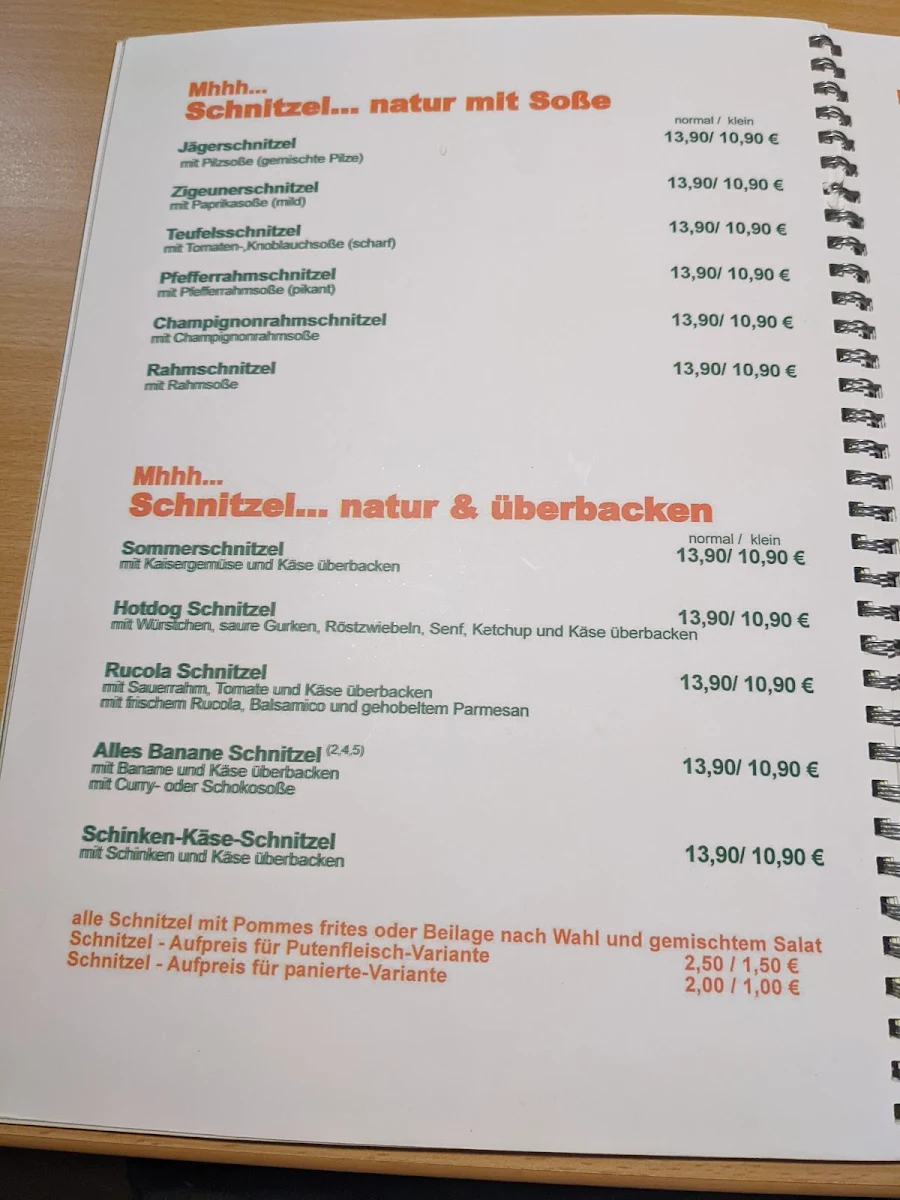 Speisekarte photo 4