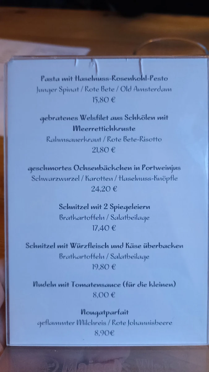 Speisekarte photo 2