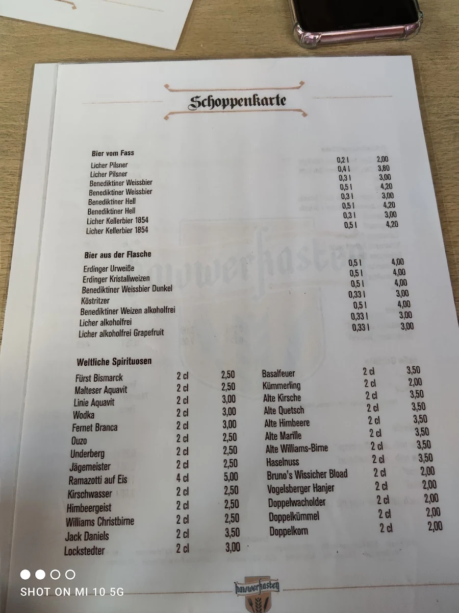 Speisekarte photo 4