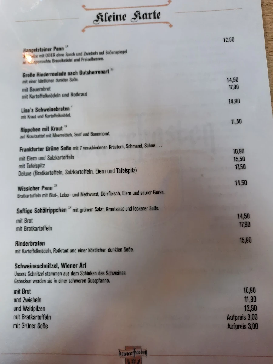Speisekarte photo 5