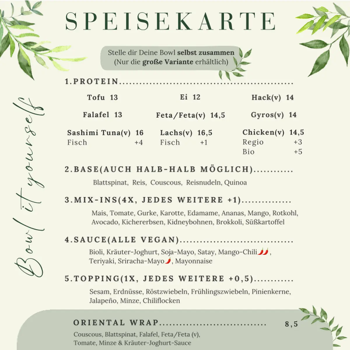 Speisekarte photo 1