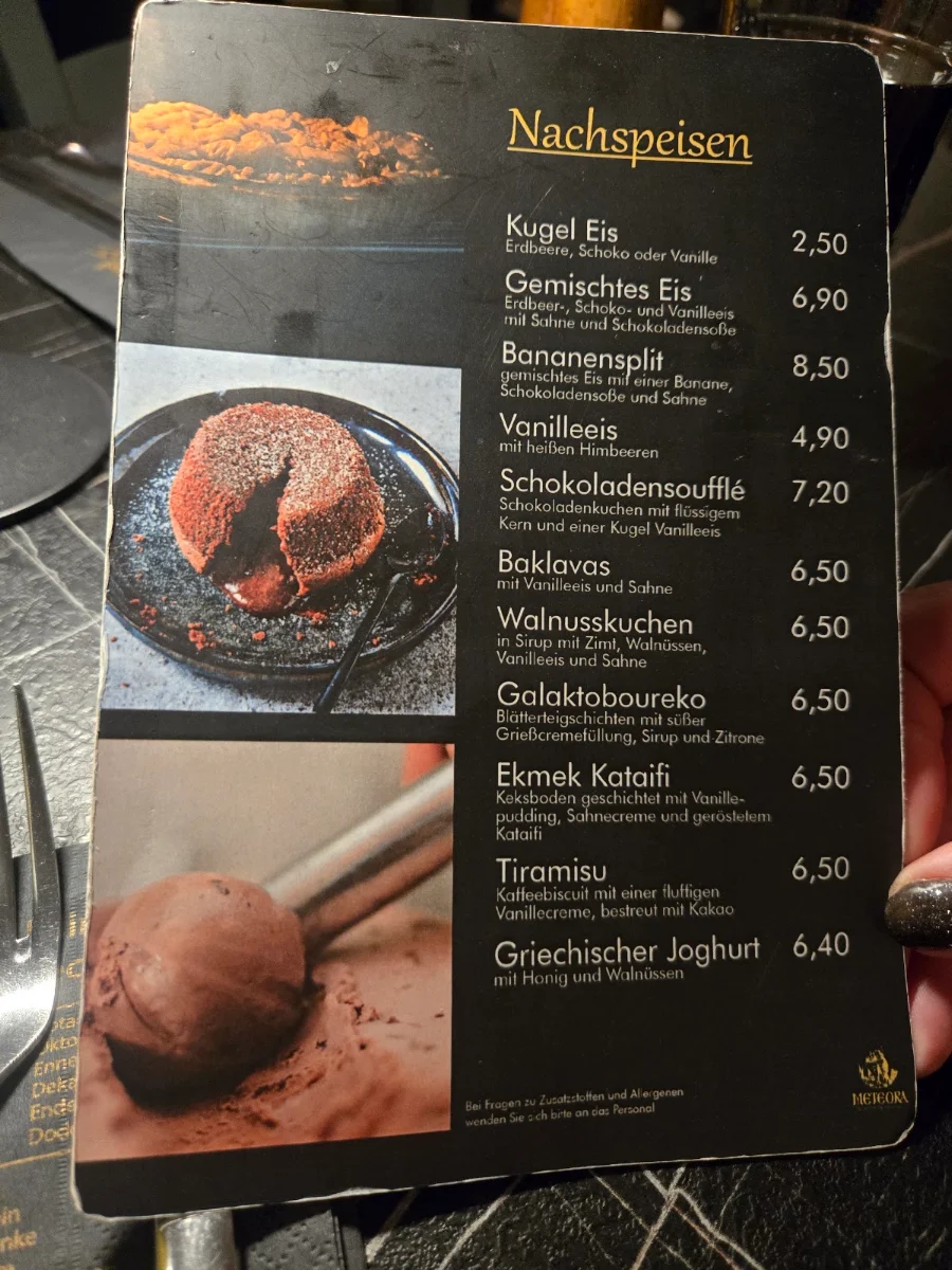 Speisekarte photo 2