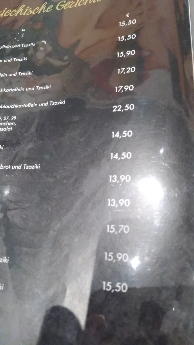 Speisekarte photo 4