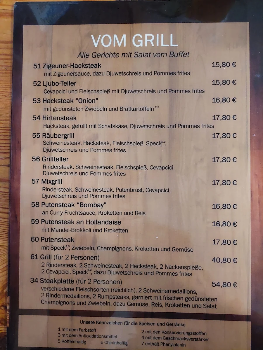 Speisekarte photo 1
