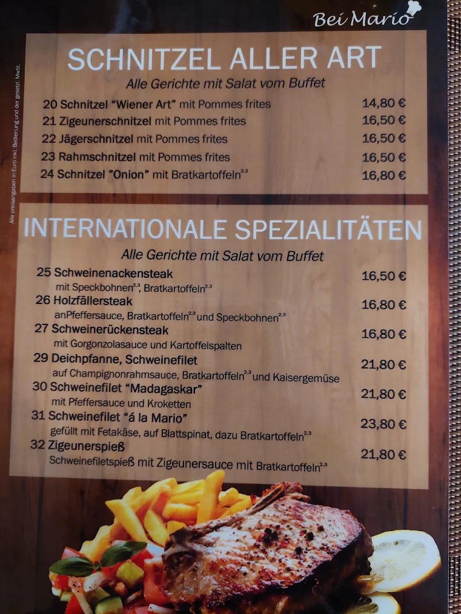 Speisekarte photo 5