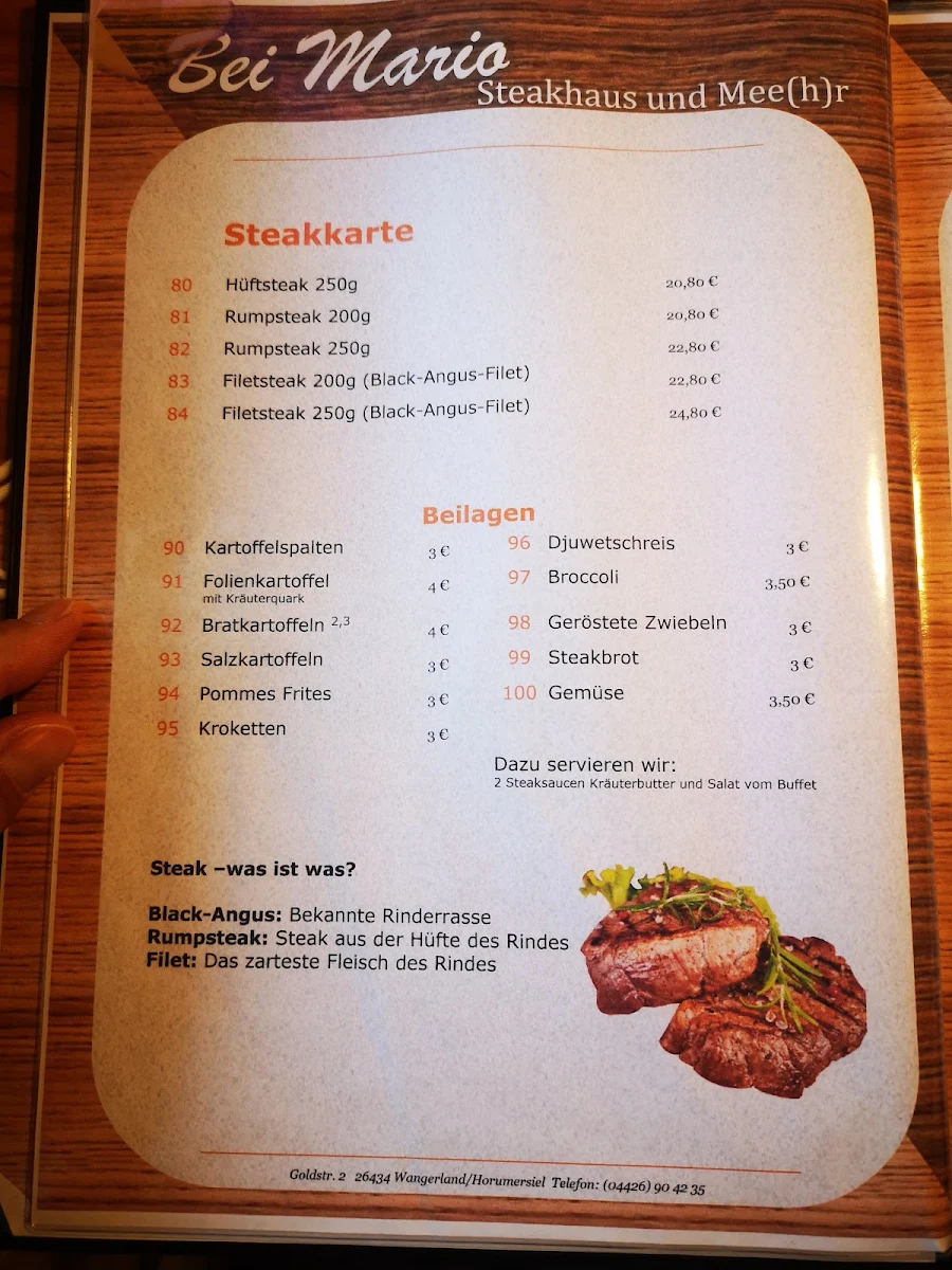 Speisekarte photo 6