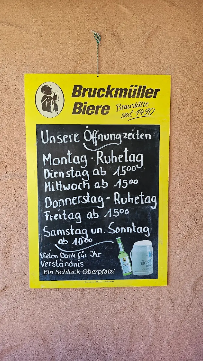 Speisekarte, Gaststätte Zum Dorfwirt