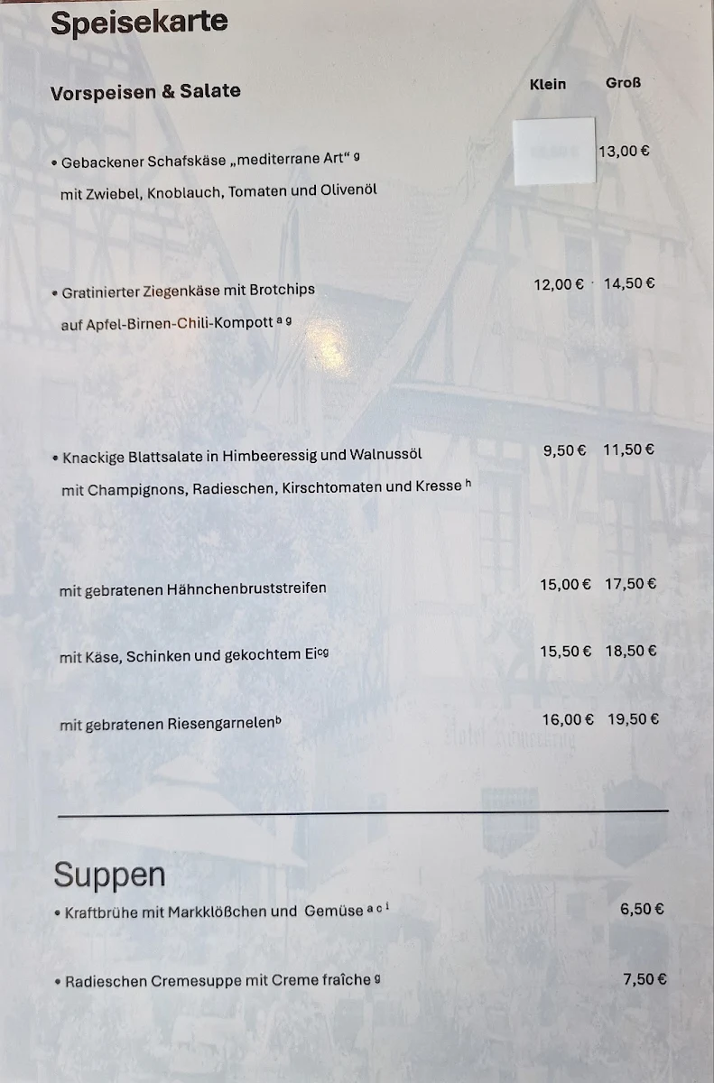 Speisekarte photo 1