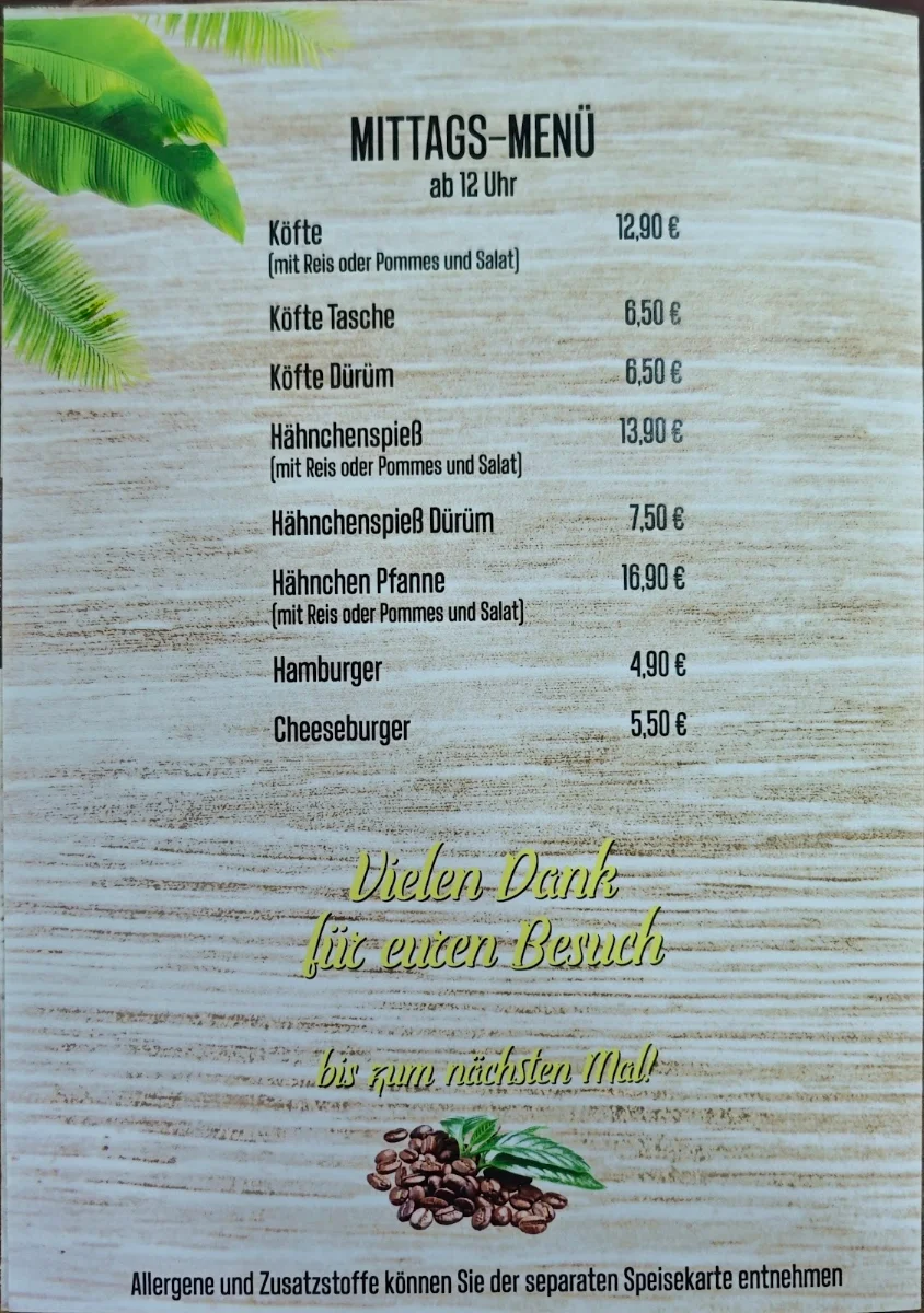 Speisekarte photo 3