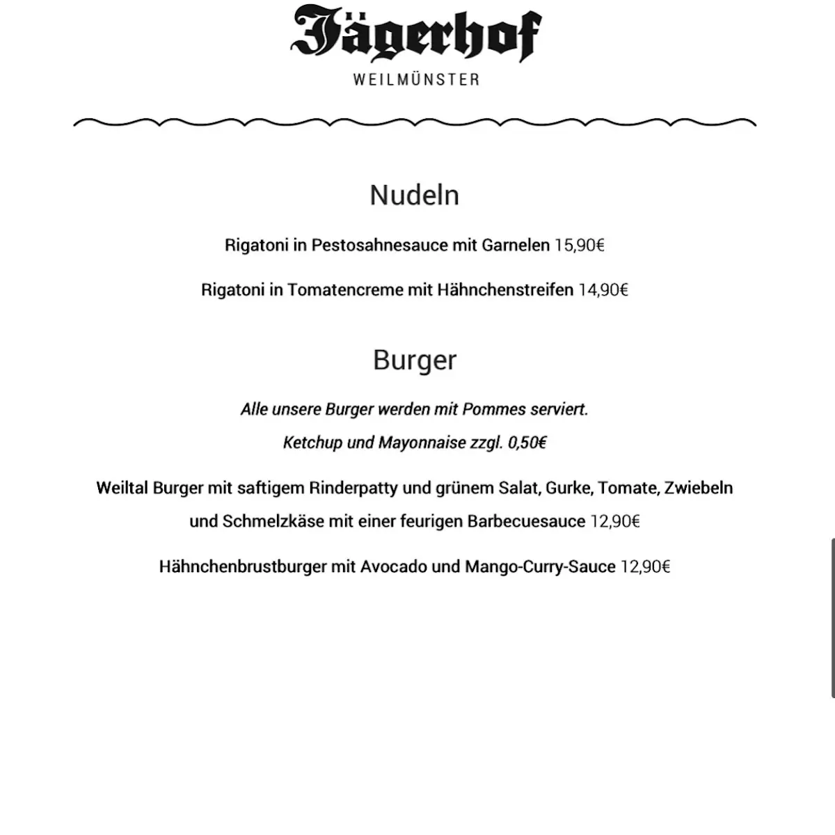 Speisekarte photo 6