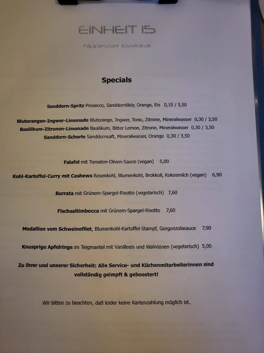 Speisekarte photo 8
