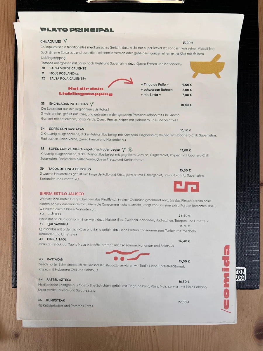 Speisekarte photo 6
