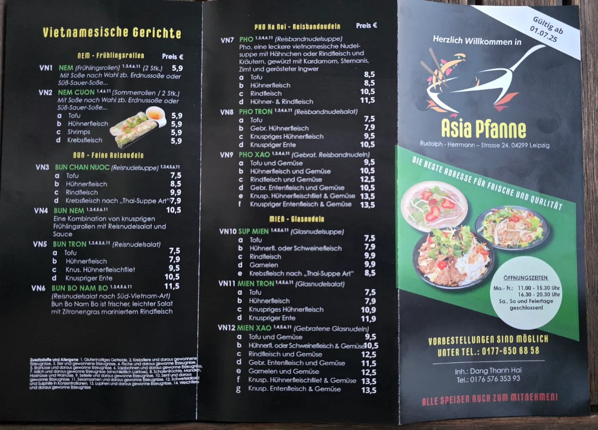 Speisekarte photo 3