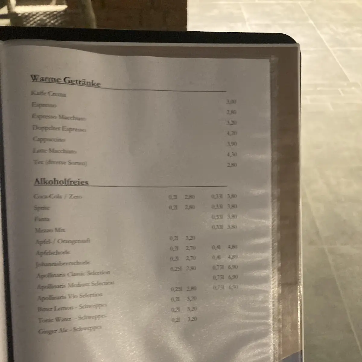 Speisekarte photo 3