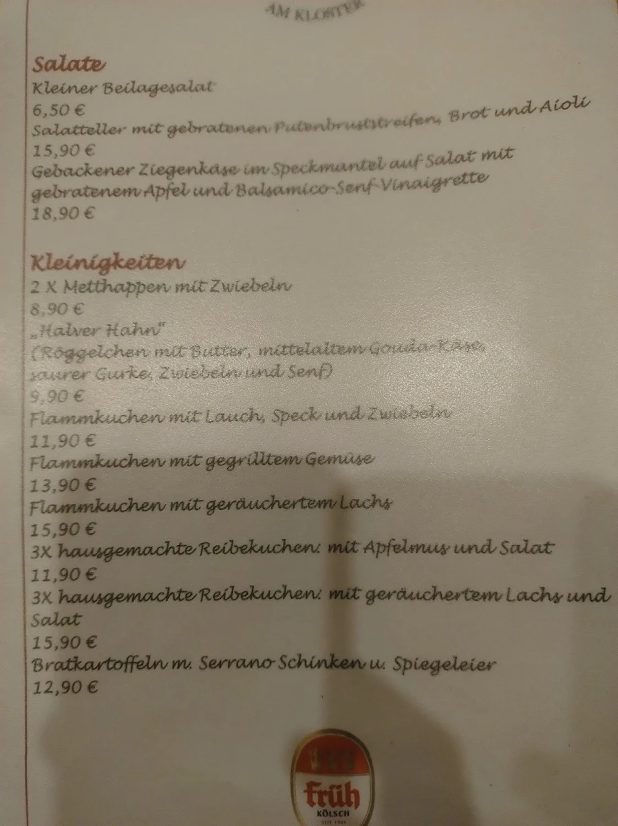 Speisekarte photo 5