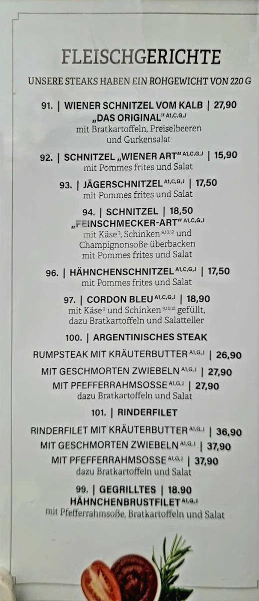 Speisekarte photo 4
