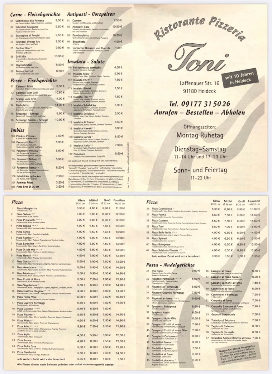 Speisekarte photo 1
