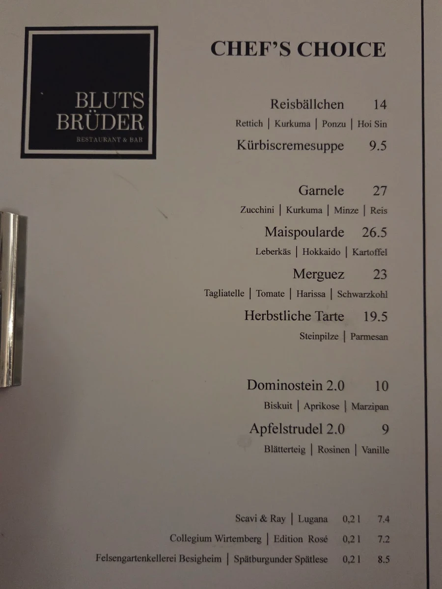 Speisekarte photo 3