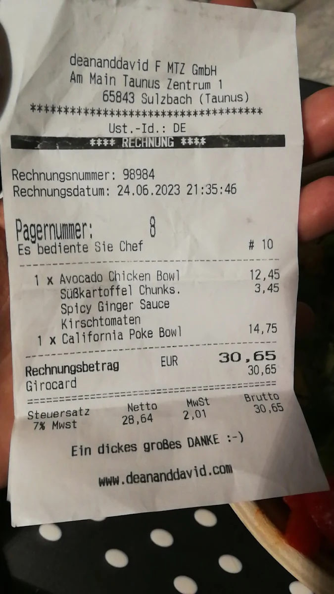 Speisekarte photo 8