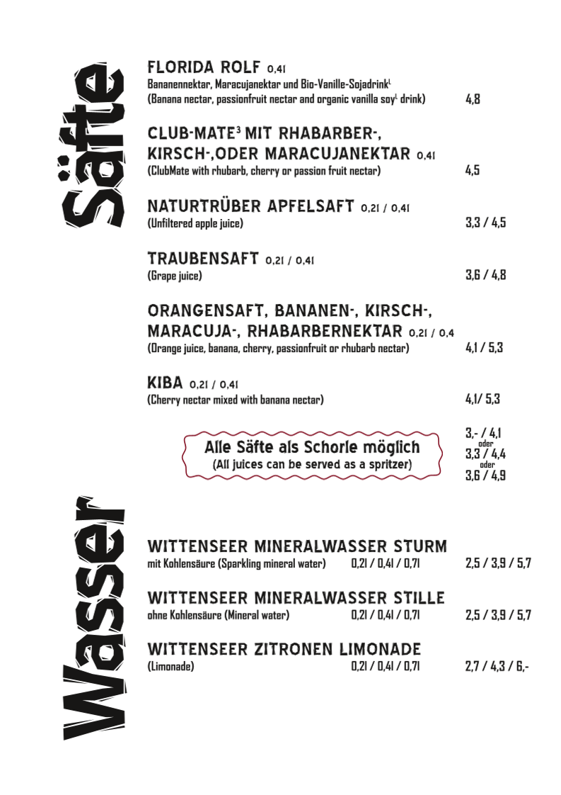 Speisekarte photo 3