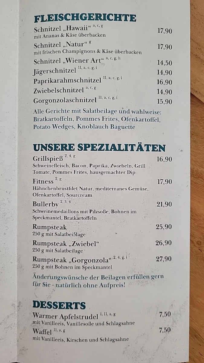 Speisekarte photo 3