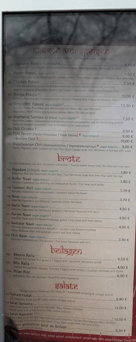 Speisekarte photo 5