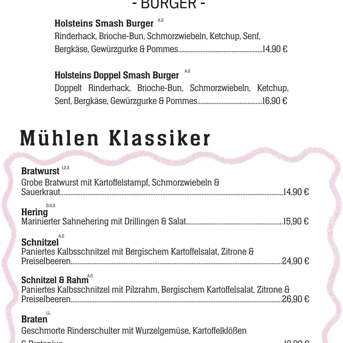 Speisekarte photo 1
