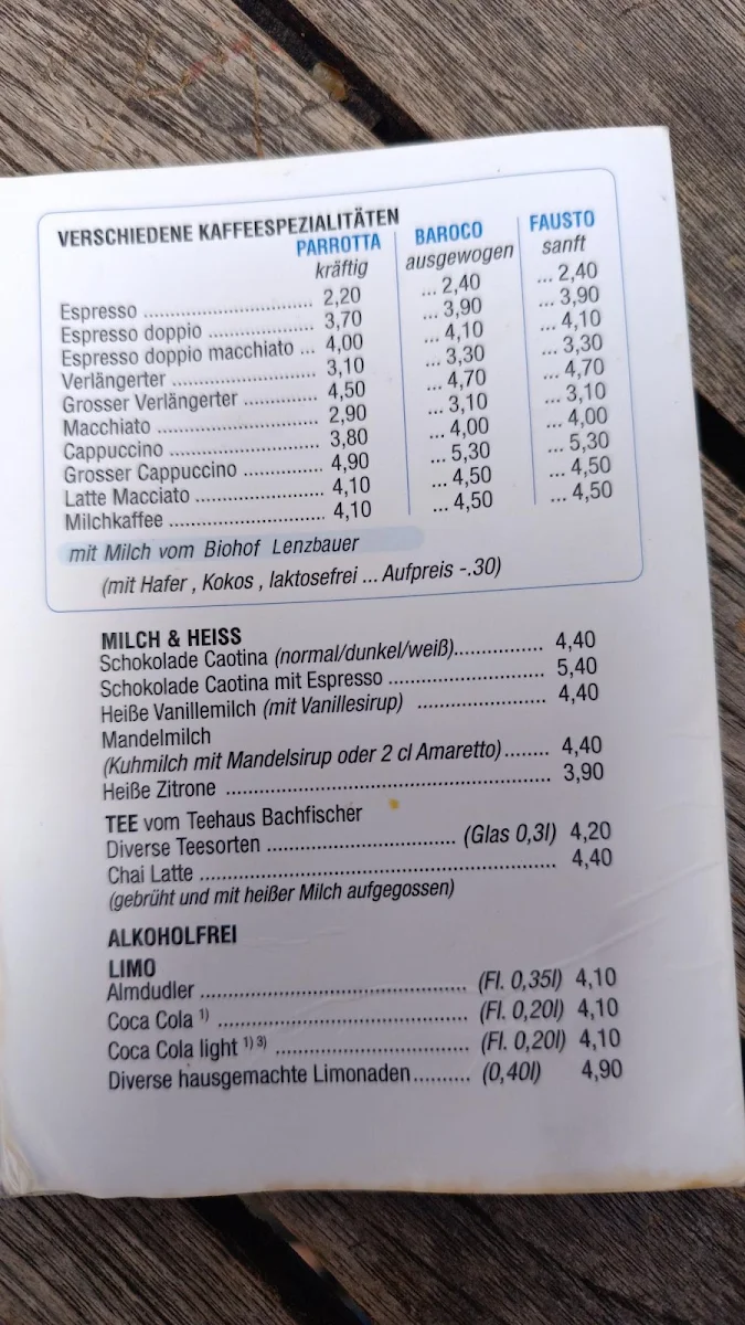 Speisekarte photo 1