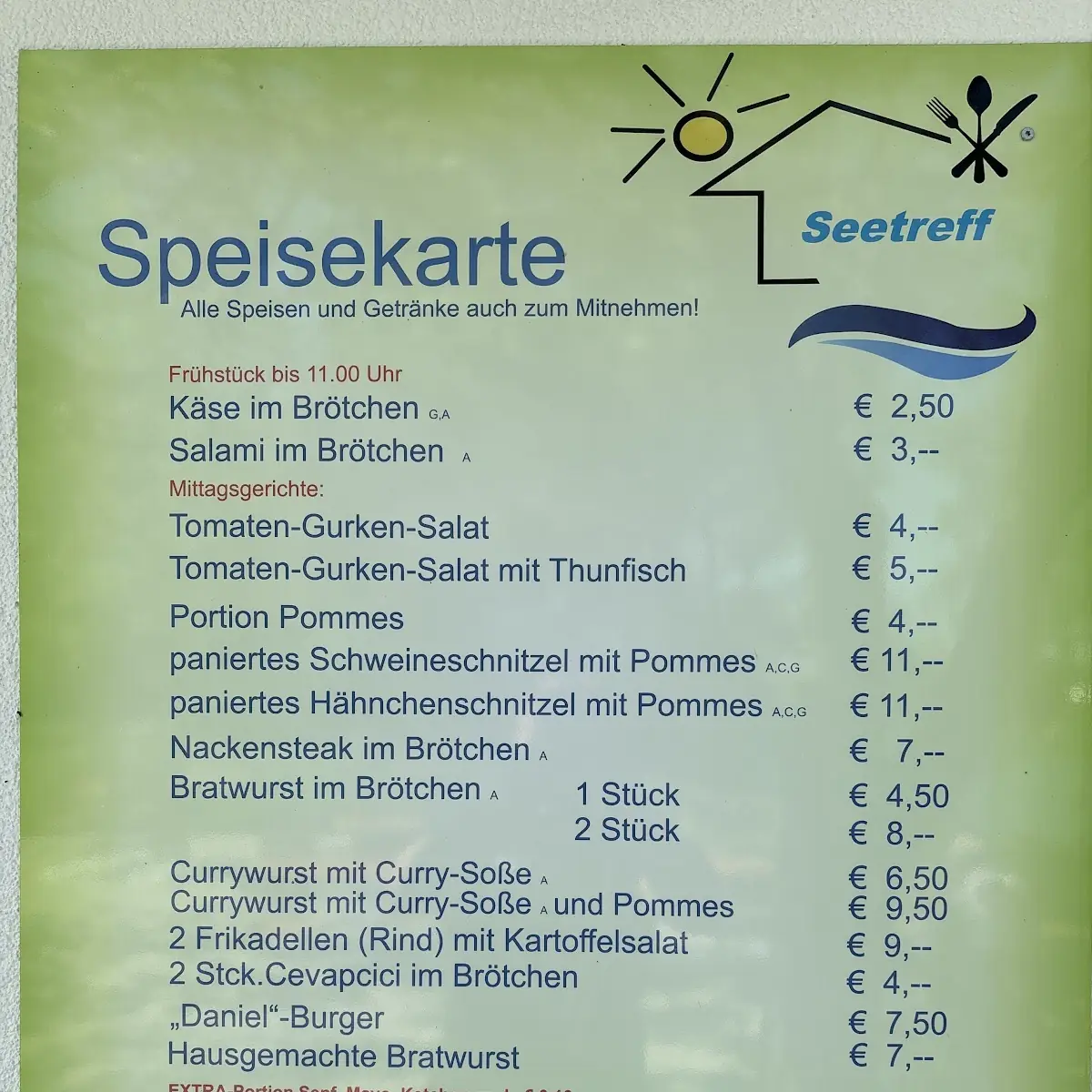 Speisekarte photo 1