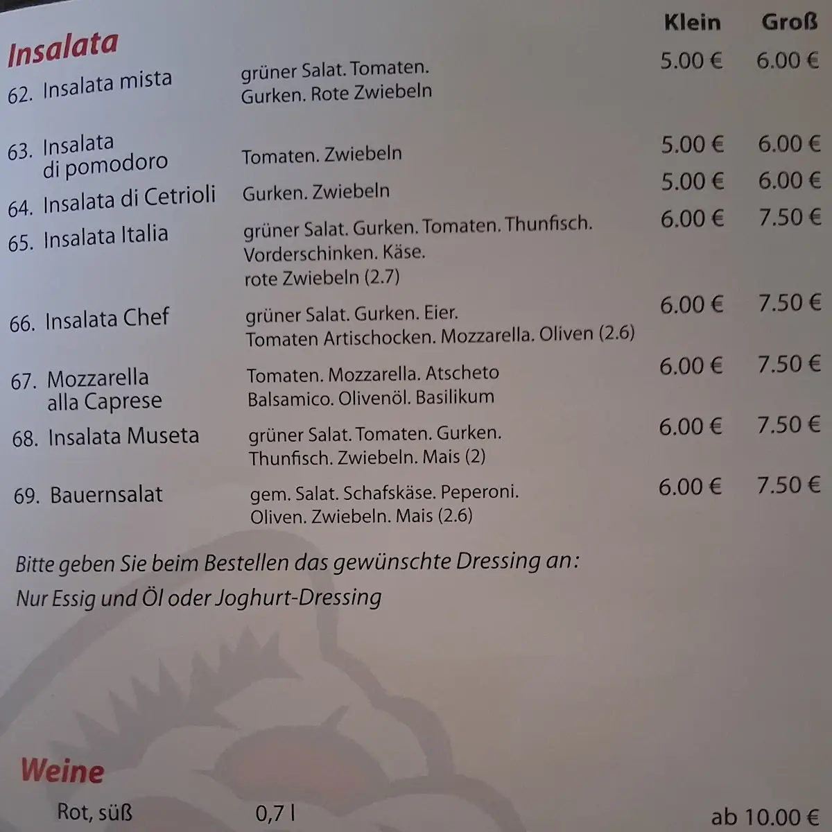 Speisekarte photo 4