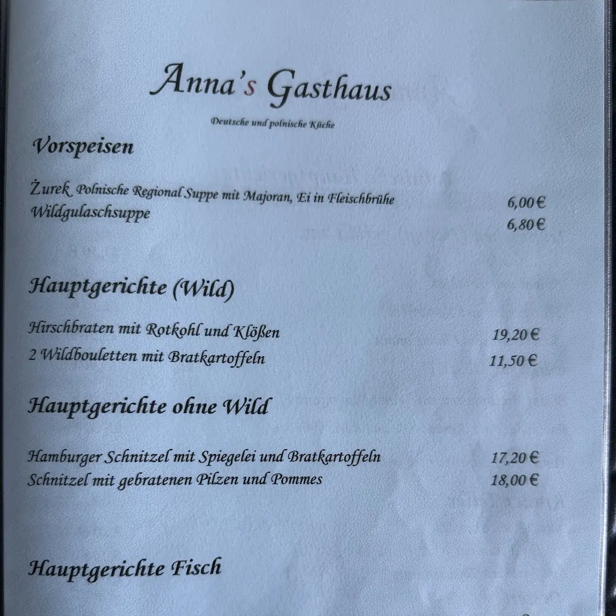 Speisekarte photo 6