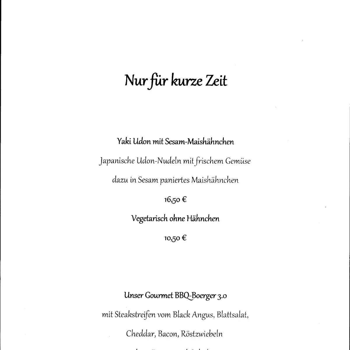 Speisekarte photo 10
