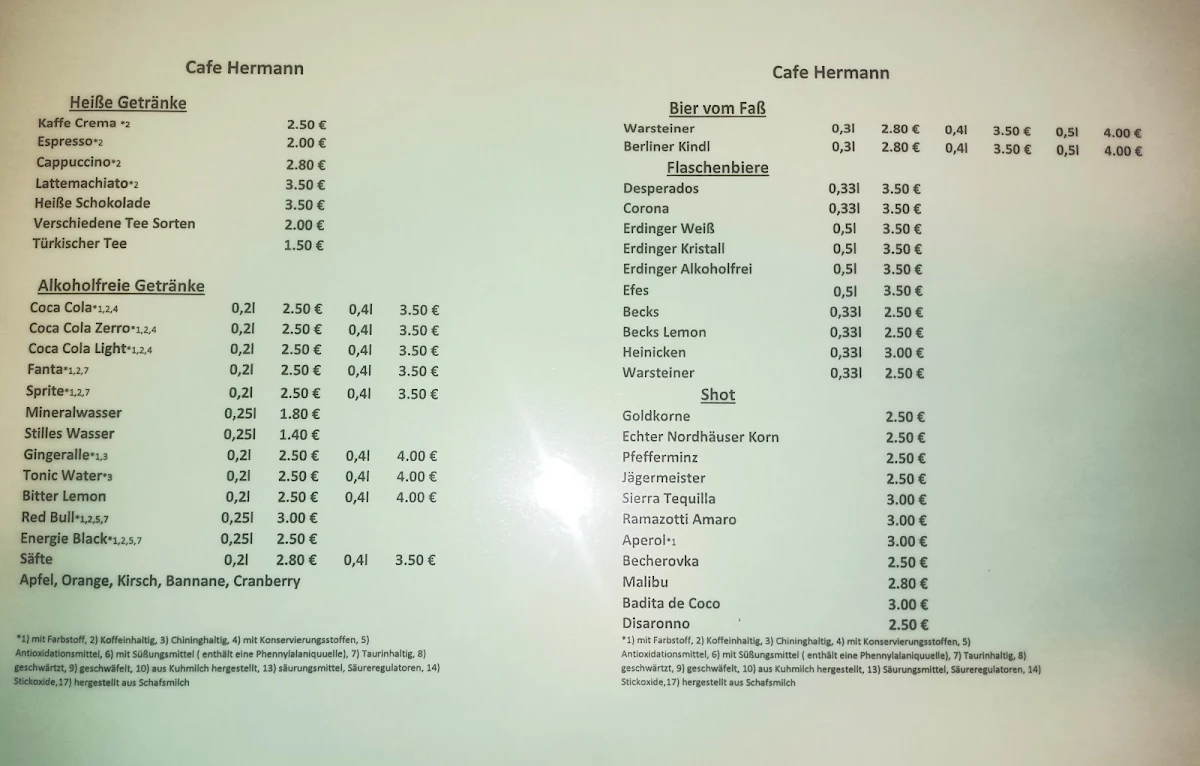 Speisekarte photo 1